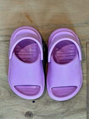 REEF Little Rio Slide Sandal Taffy Pink Convertible EVA Foam Little Kids Size 5